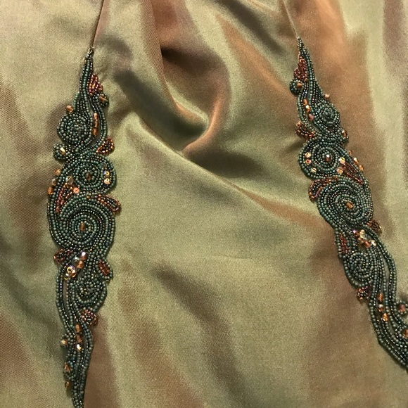 Designer gown with wrap NEGOTIABLE MAKE OFFER - Picture 3 of 8